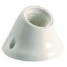 PORTALAMPARAS ZOCALO CURVO E-27 BL.